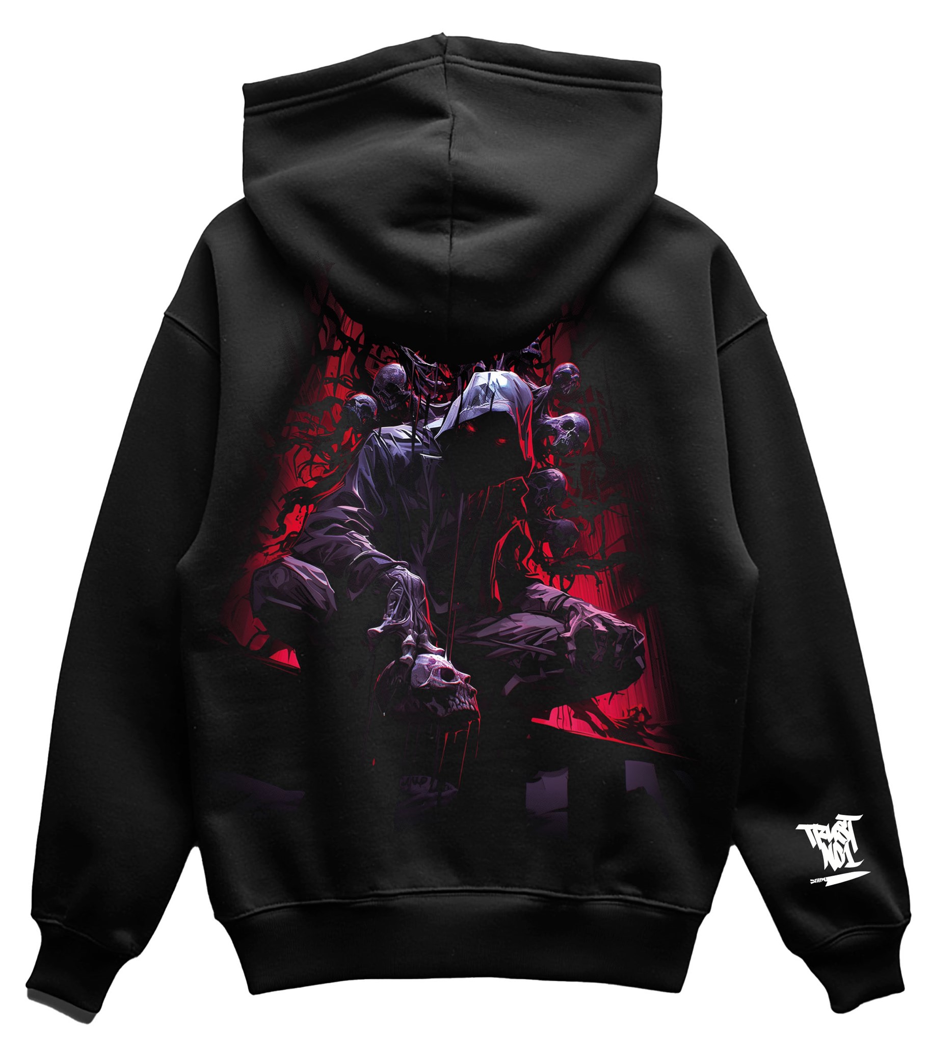 Bild von Krijo Stalka - 'Gottloser Ort' Hoody [schwarz]